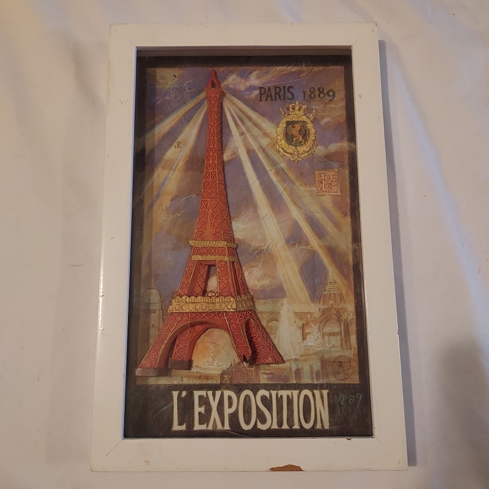Eiffel Tower Shadow Box